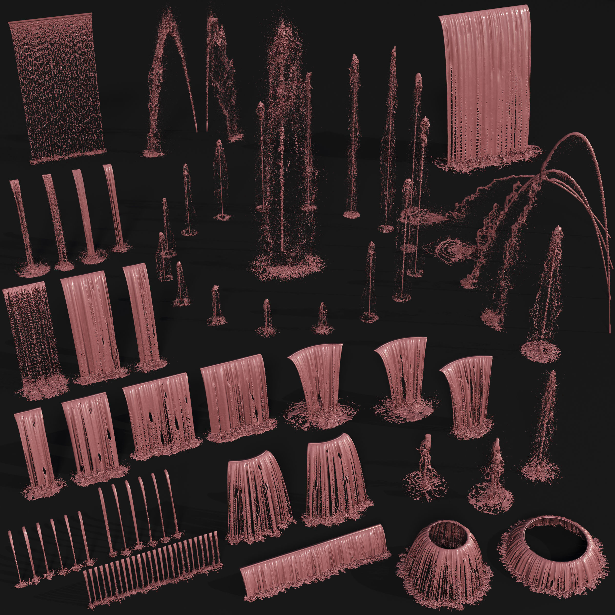 Water Collection 53 Models 3D model_1