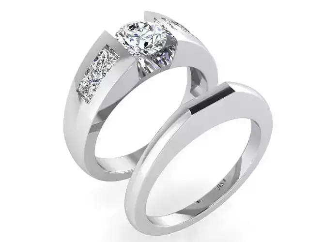 Tension Diamond Ring 3134