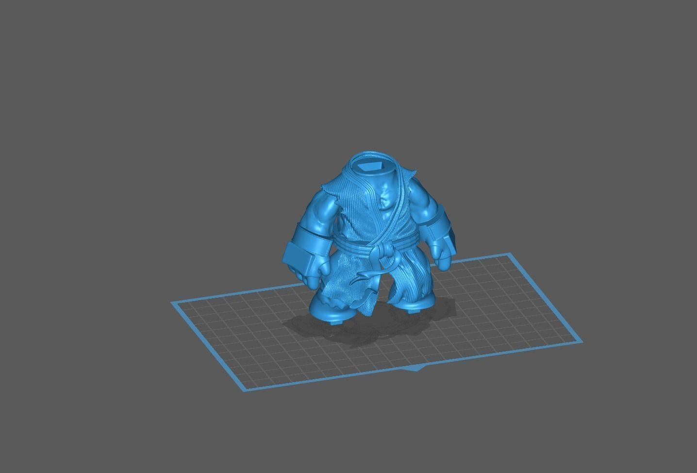 Ken - Street Figther  3D print model_2