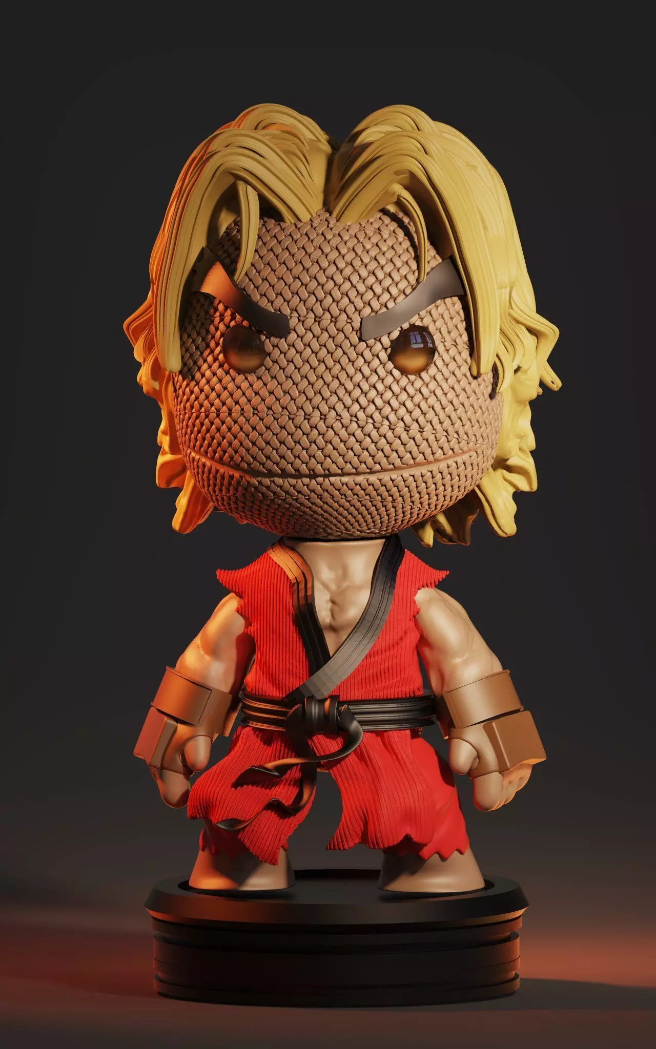 Ken - Street Figther  3D print model_0