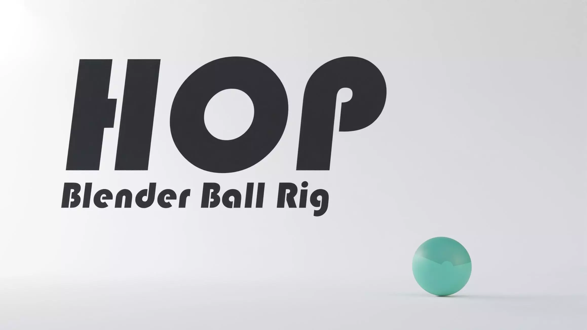 Blender Ball Rig Free 3D model_0
