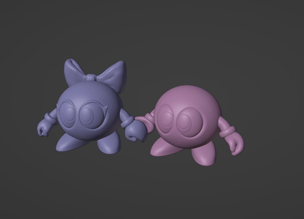 7 in 1 Lala and Lolo 3D print model_2