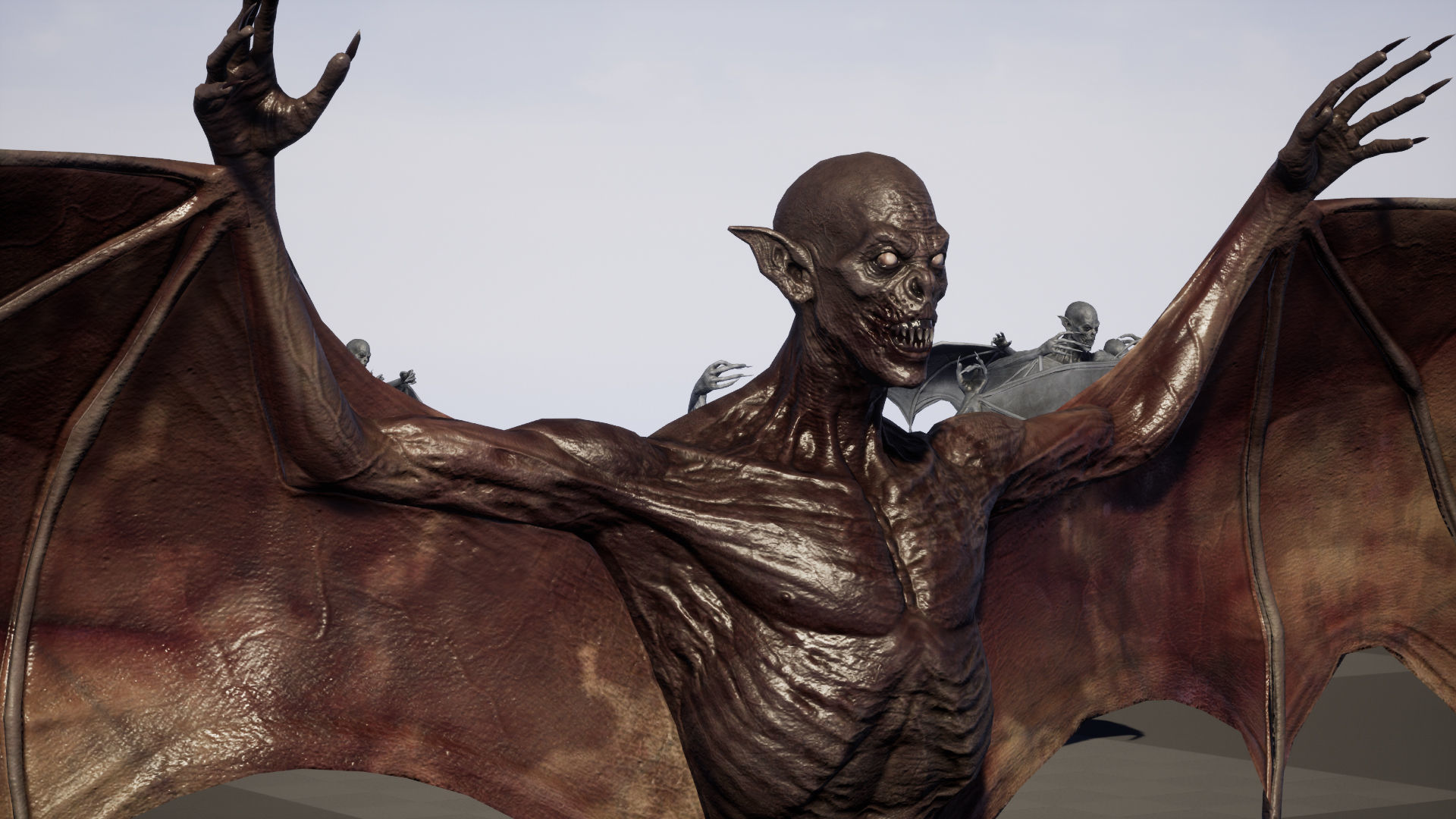 Vampire Low-poly 3D model_41