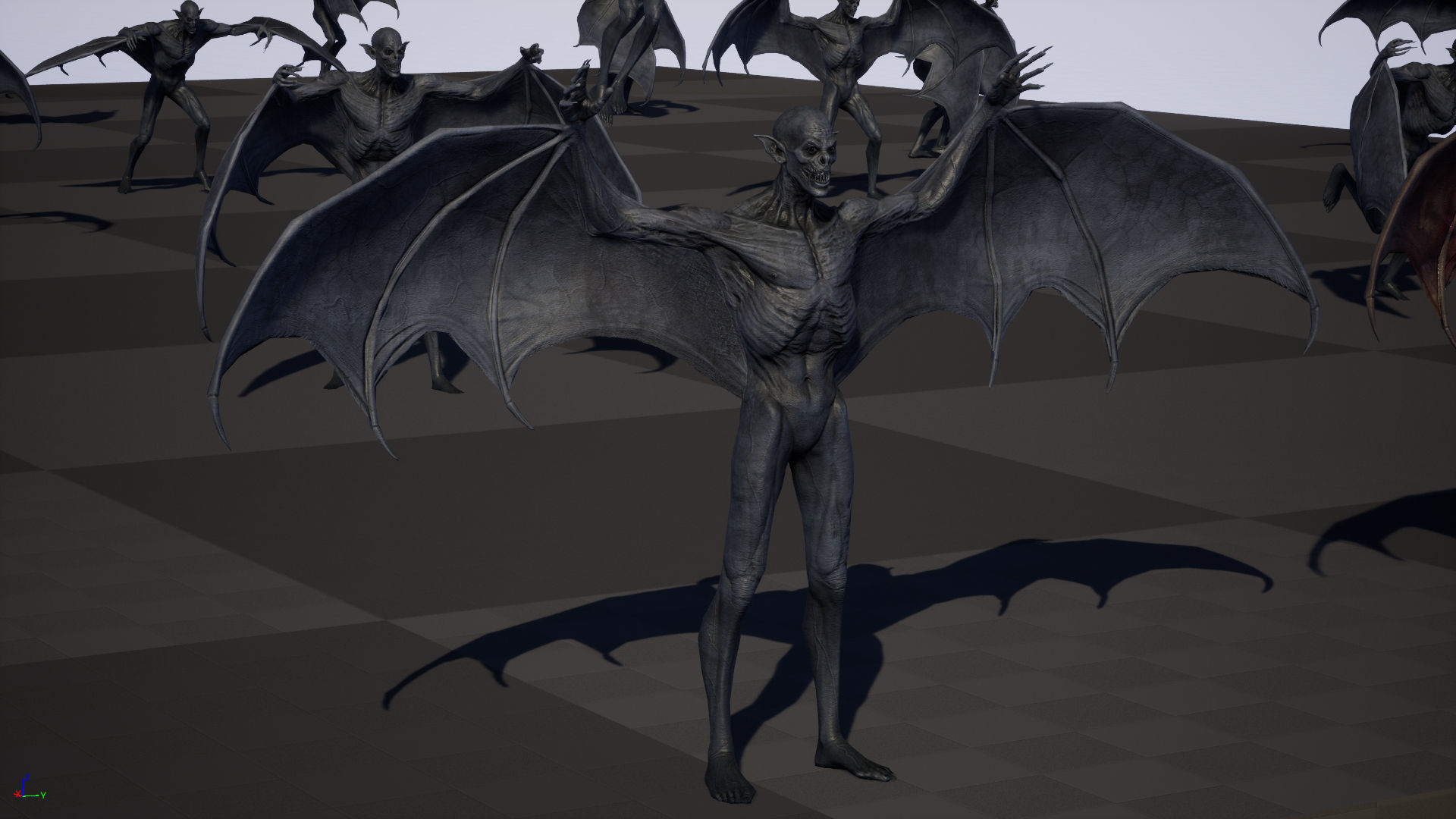 Vampire Low-poly 3D model_39