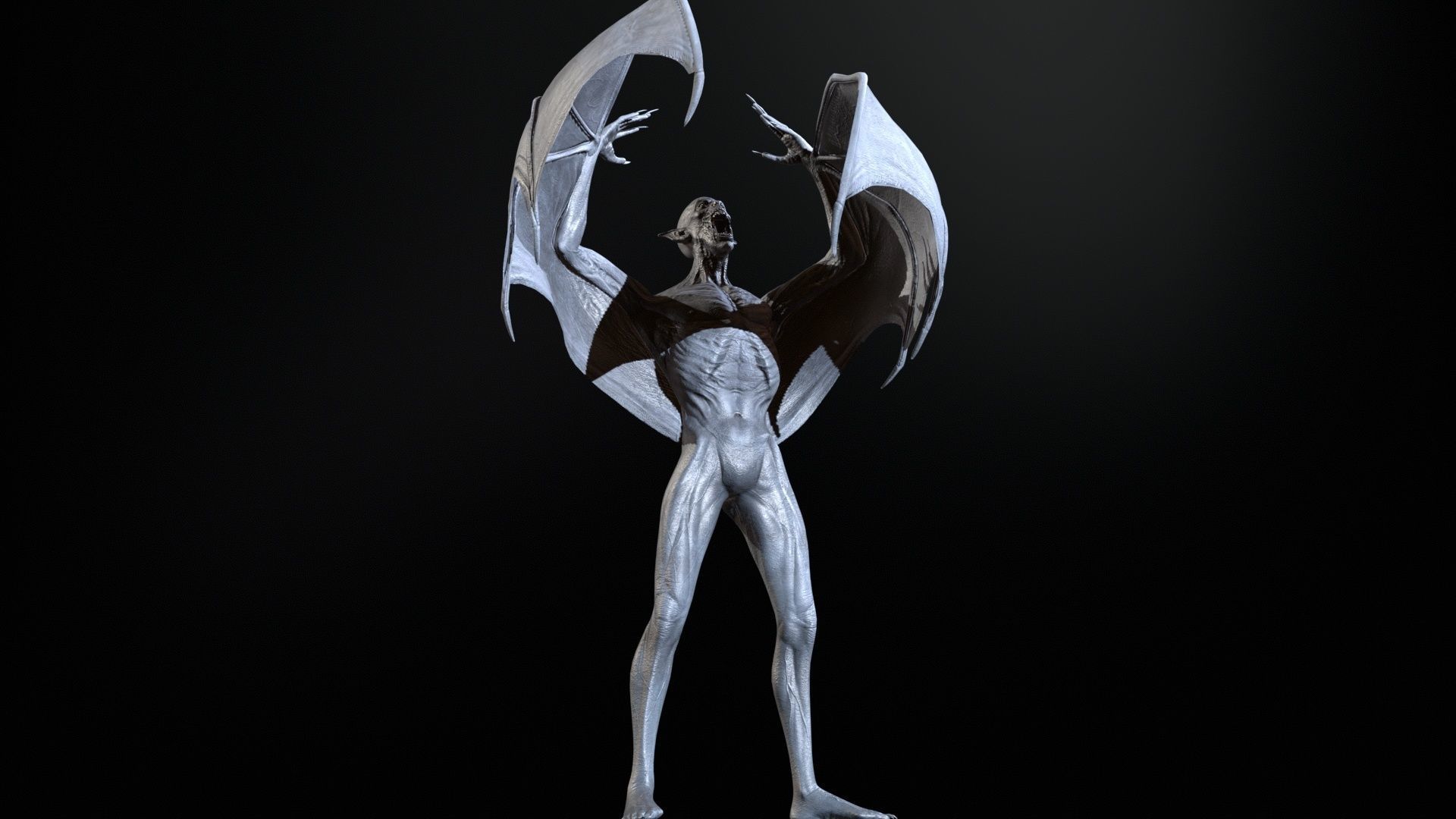 Vampire Low-poly 3D model_31