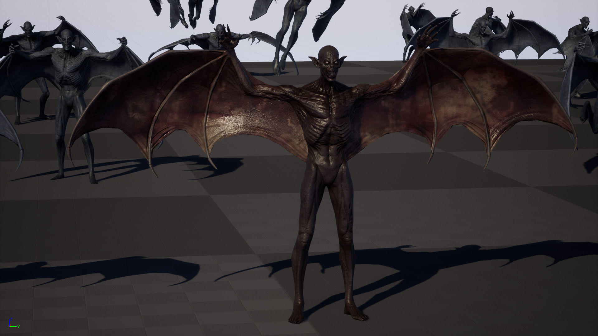 Vampire Low-poly 3D model_43