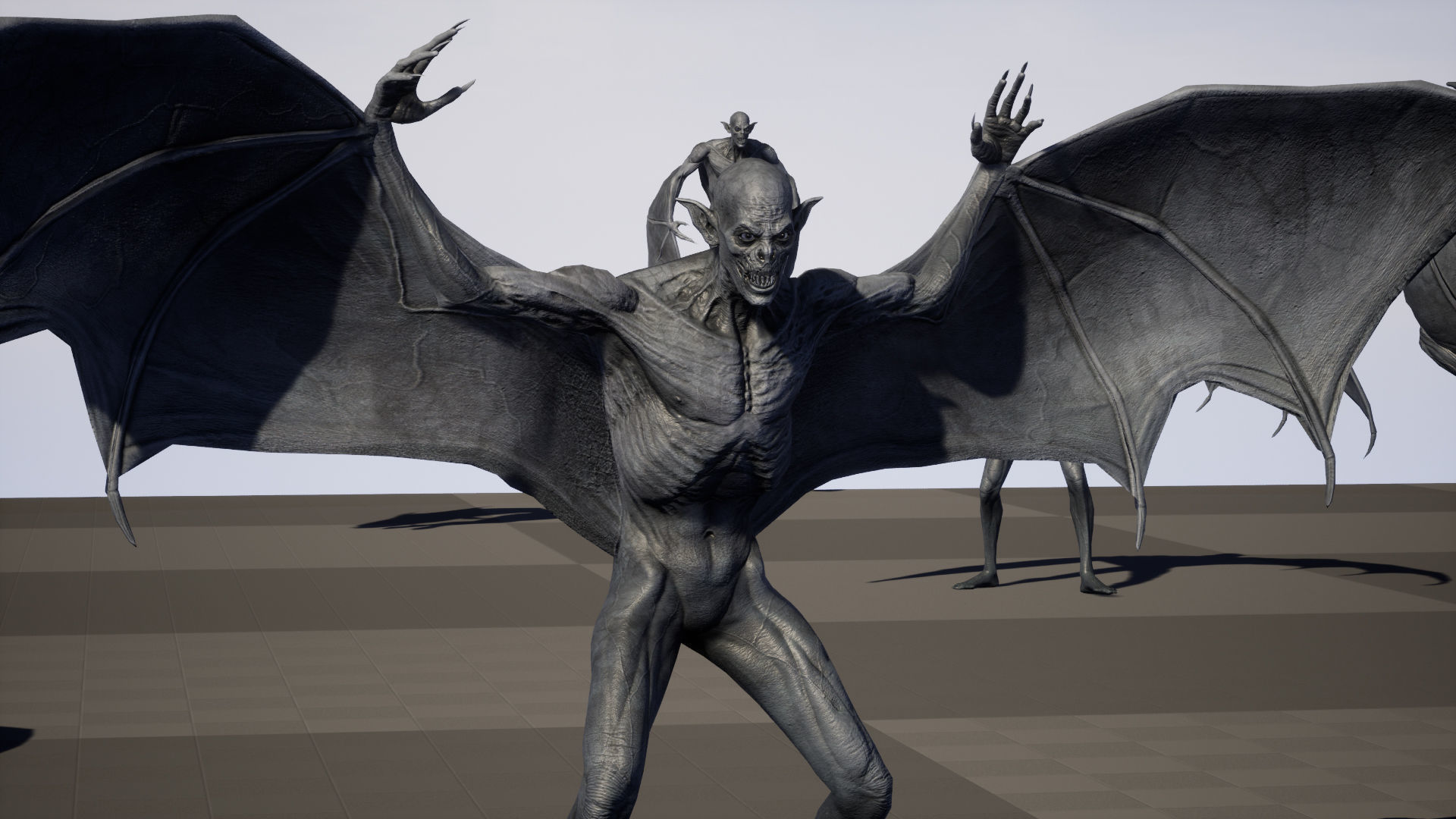 Vampire Low-poly 3D model_42