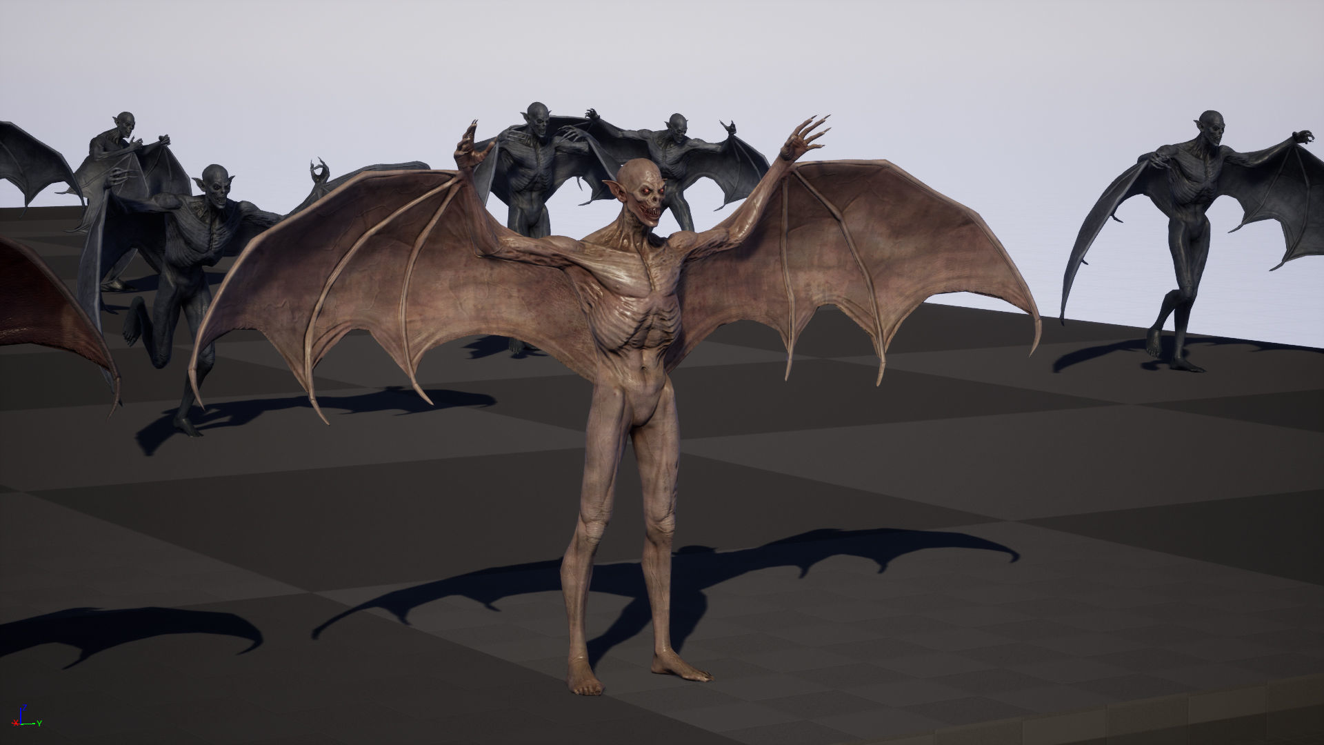 Vampire Low-poly 3D model_38