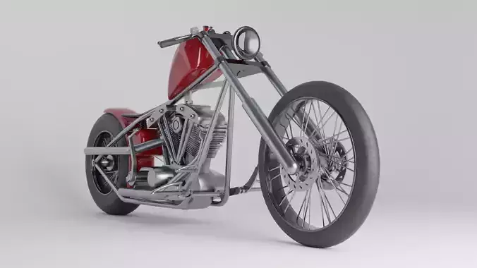 Rigged Cruiser motorbike