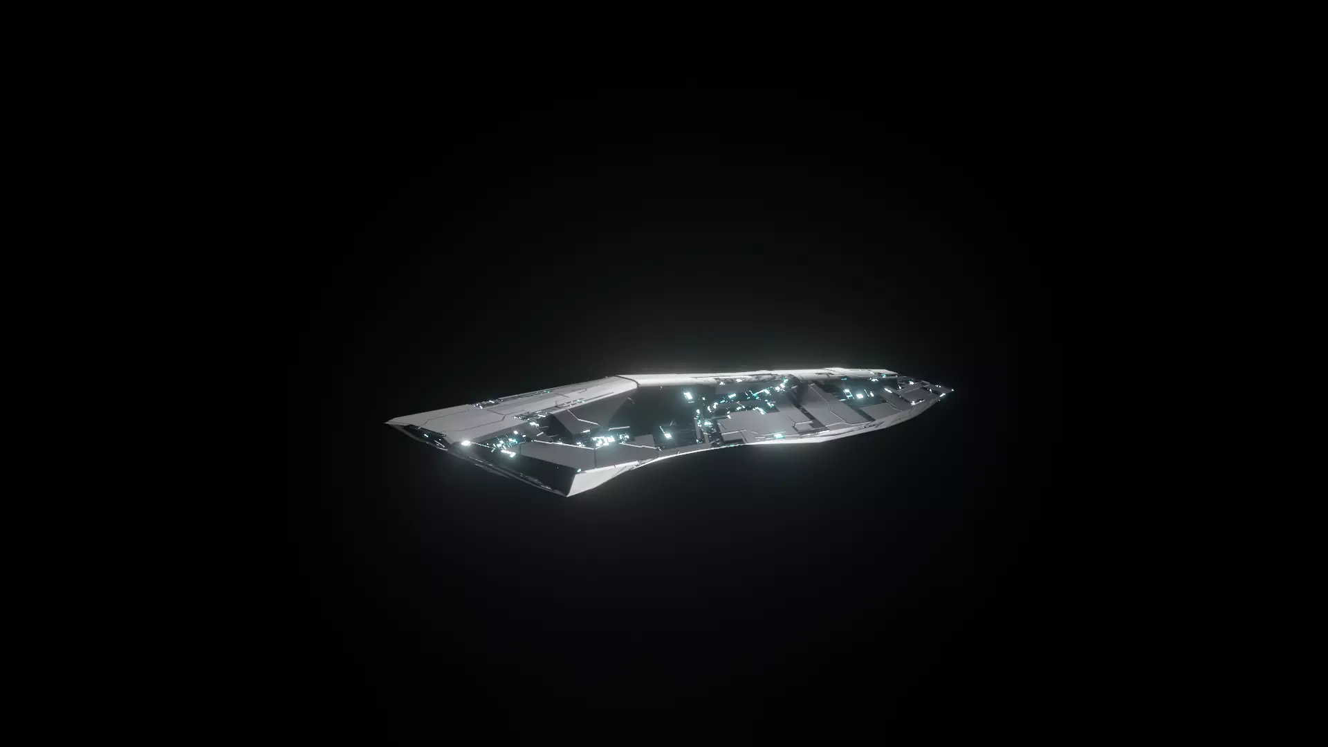 Capital Spaceship 3D model