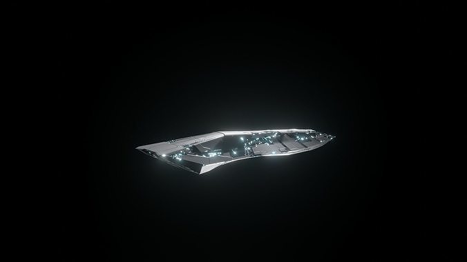 Capital Spaceship 3D model