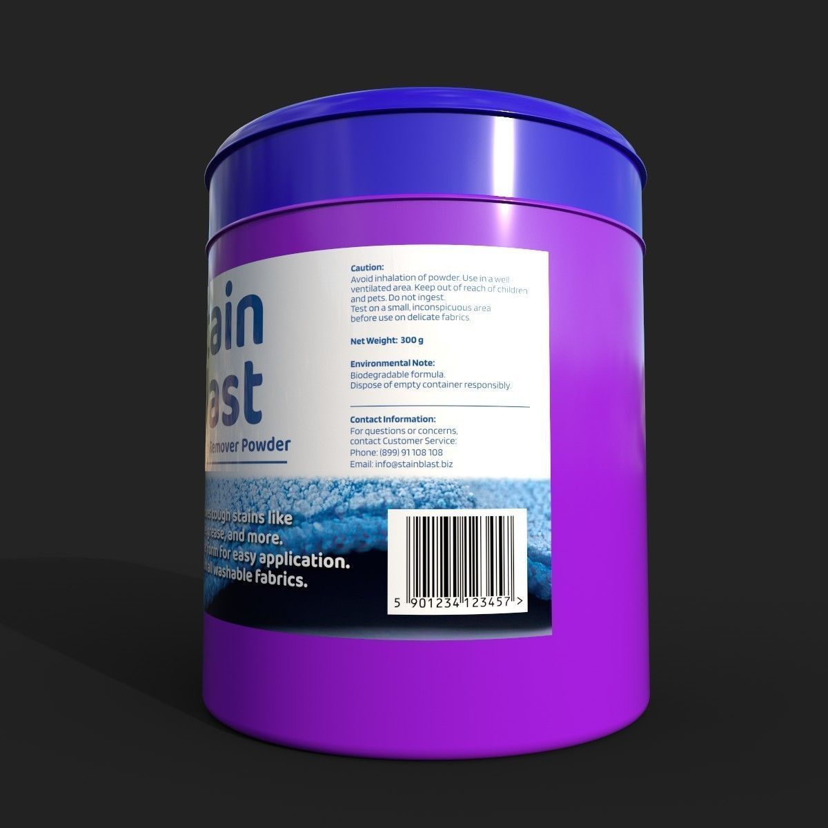 Laundry Lint Remover Low-poly 3D model_3