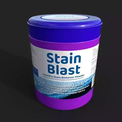 Laundry Lint Remover Low-poly 3D model