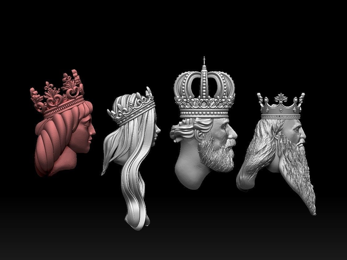 KING PRINCE QUEEN PRINCESSE 3D print model_25