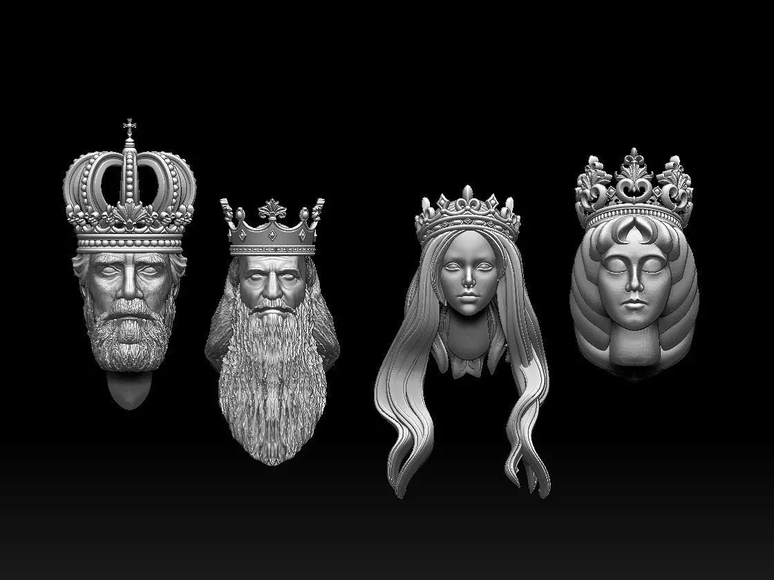 KING PRINCE QUEEN PRINCESSE 3D print model_0