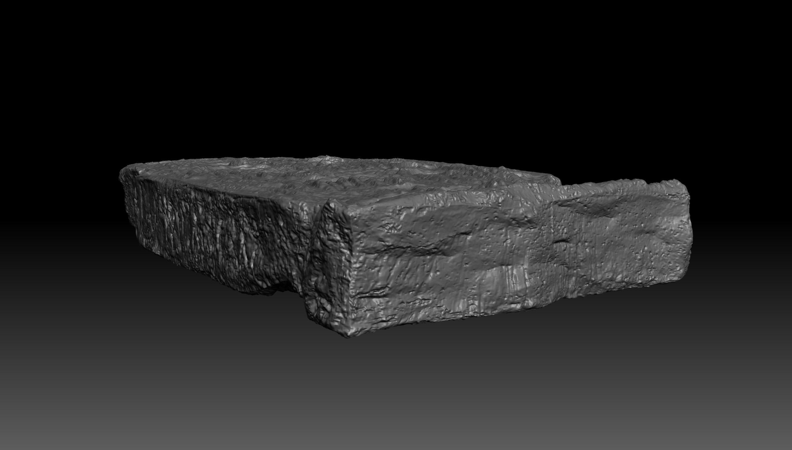 Fingerprint Stone Shield - Elden Ring weapon 3D print model_3