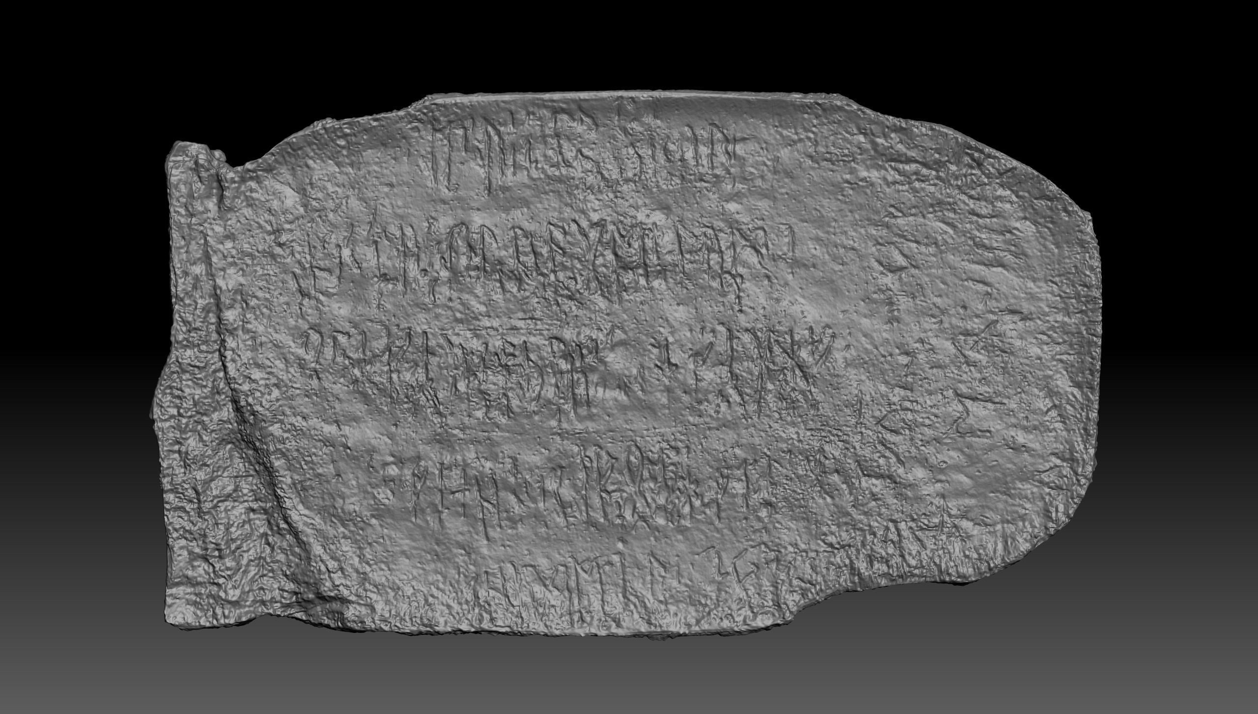 Fingerprint Stone Shield - Elden Ring weapon 3D print model_1