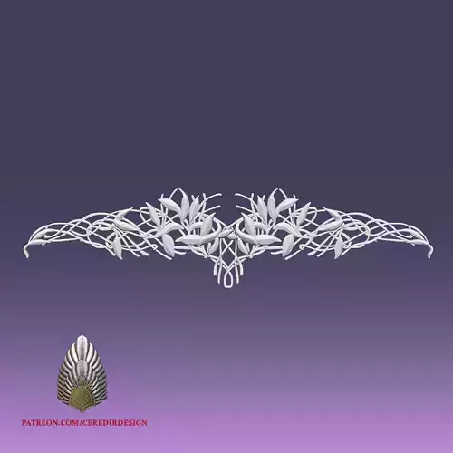 Galadriel Crown Helmet lord of the rings 3D DIGITAL DOWNLOAD  3D print model