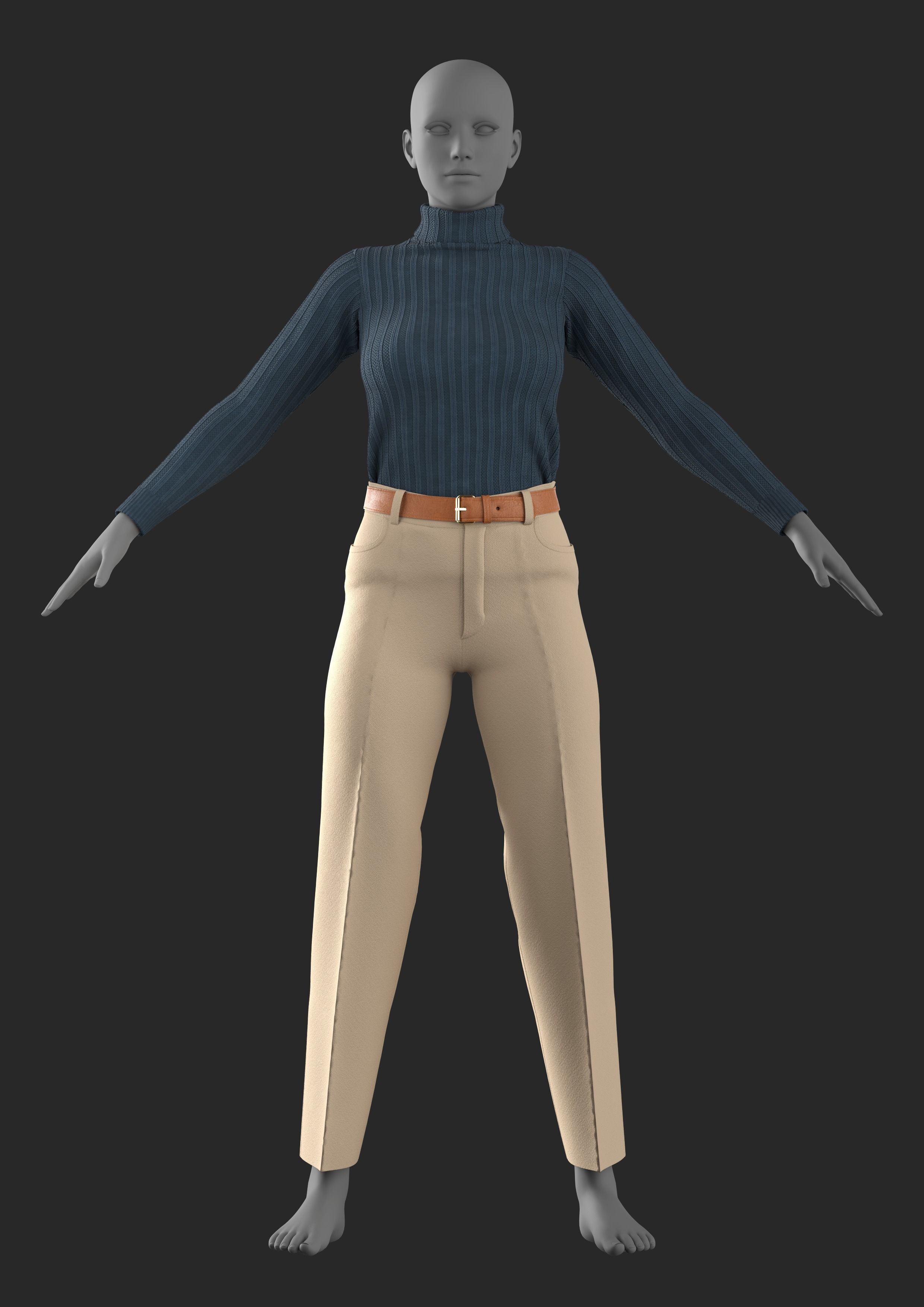 Marvelous Designer 3D model_2