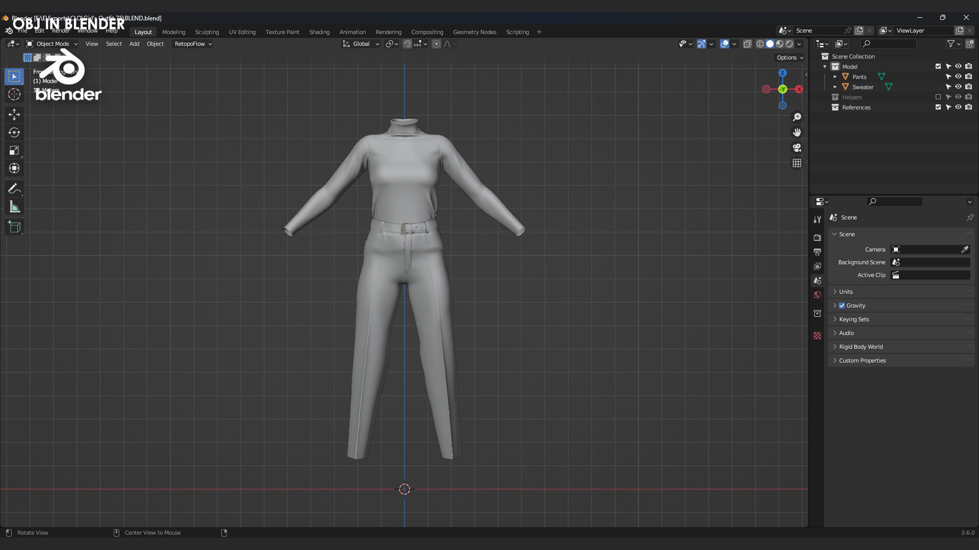 Marvelous Designer 3D model_8