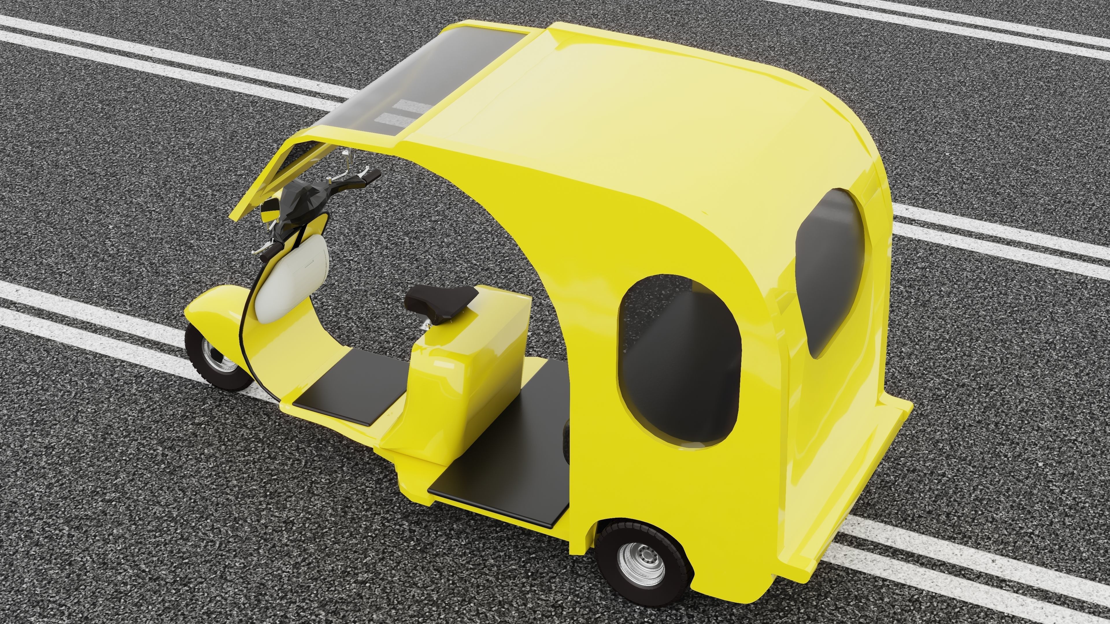 Motorickshaw 4K 3D model_6