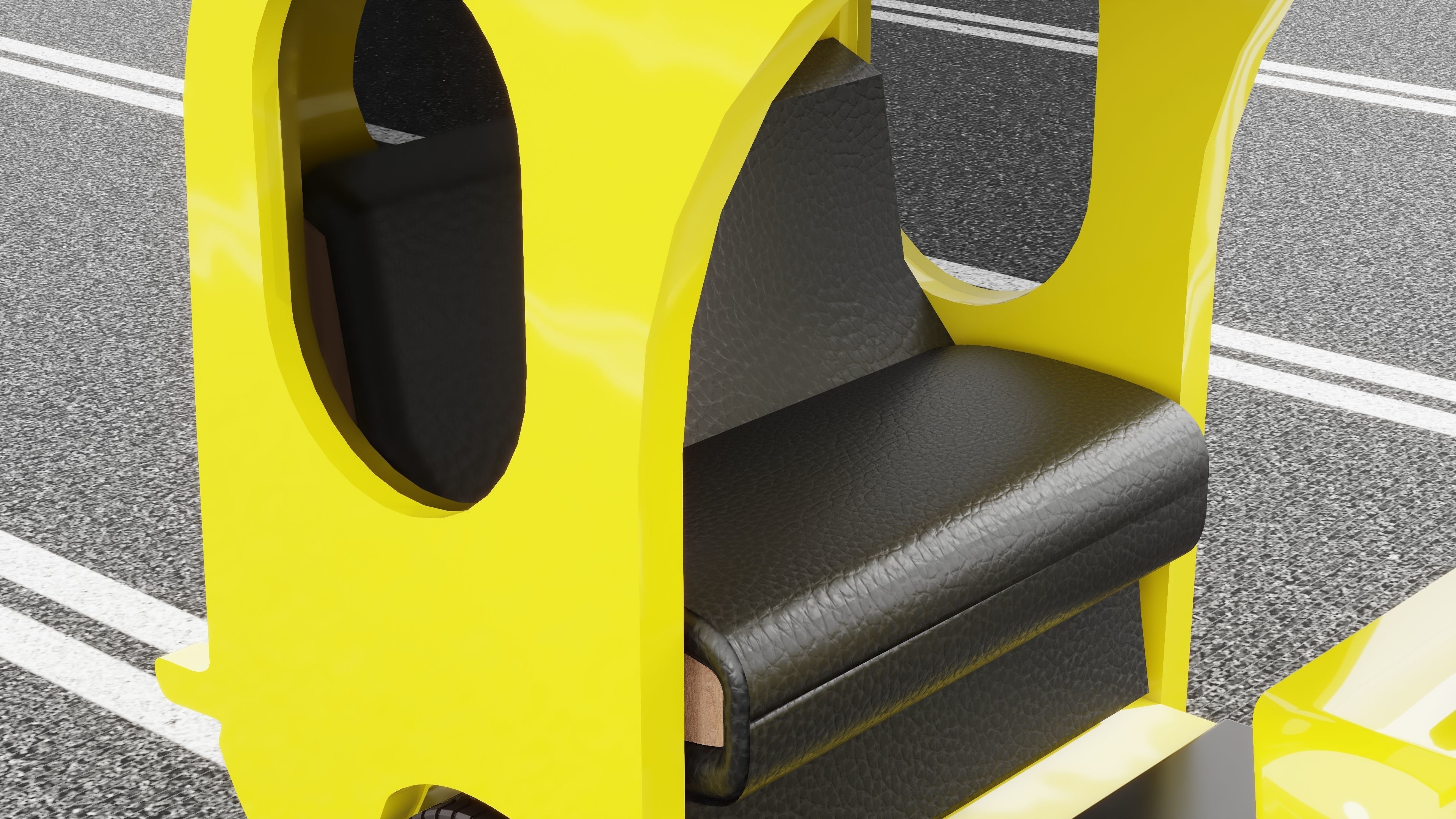 Motorickshaw 4K 3D model_2