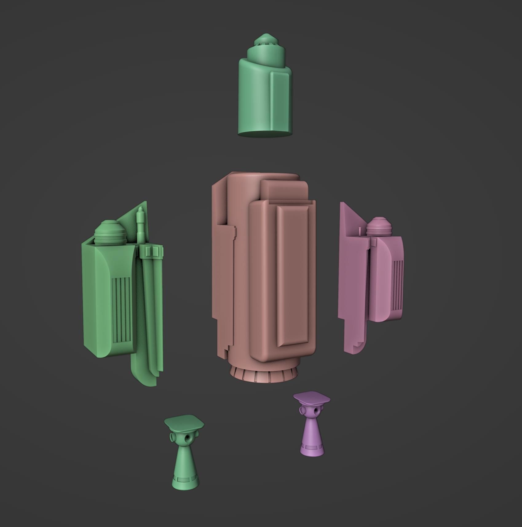 Wearable Mandalorian Jetpack 3D print model_2