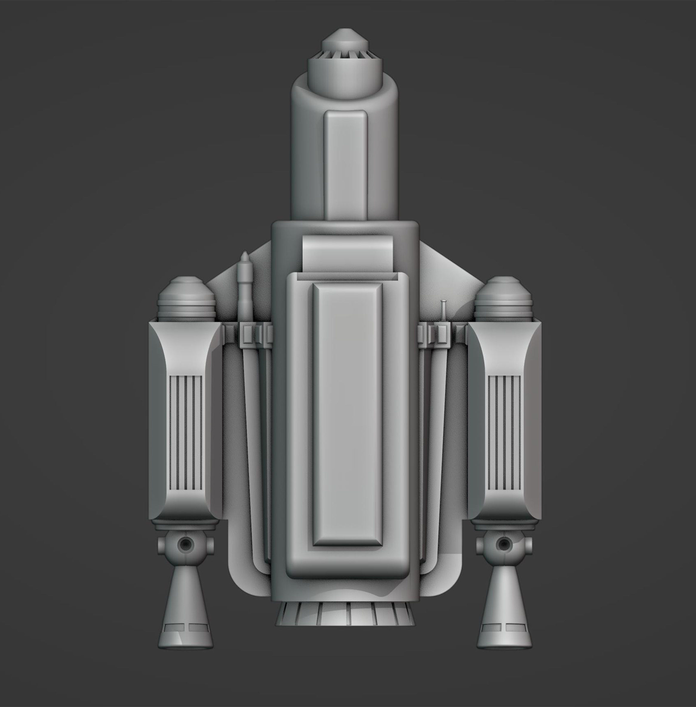 Wearable Mandalorian Jetpack 3D print model_4