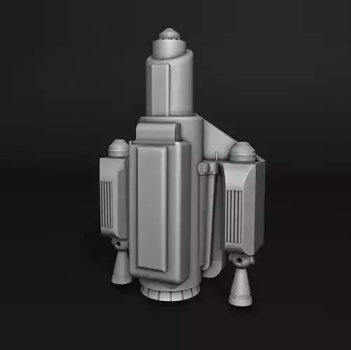 Wearable Mandalorian Jetpack 3D print model