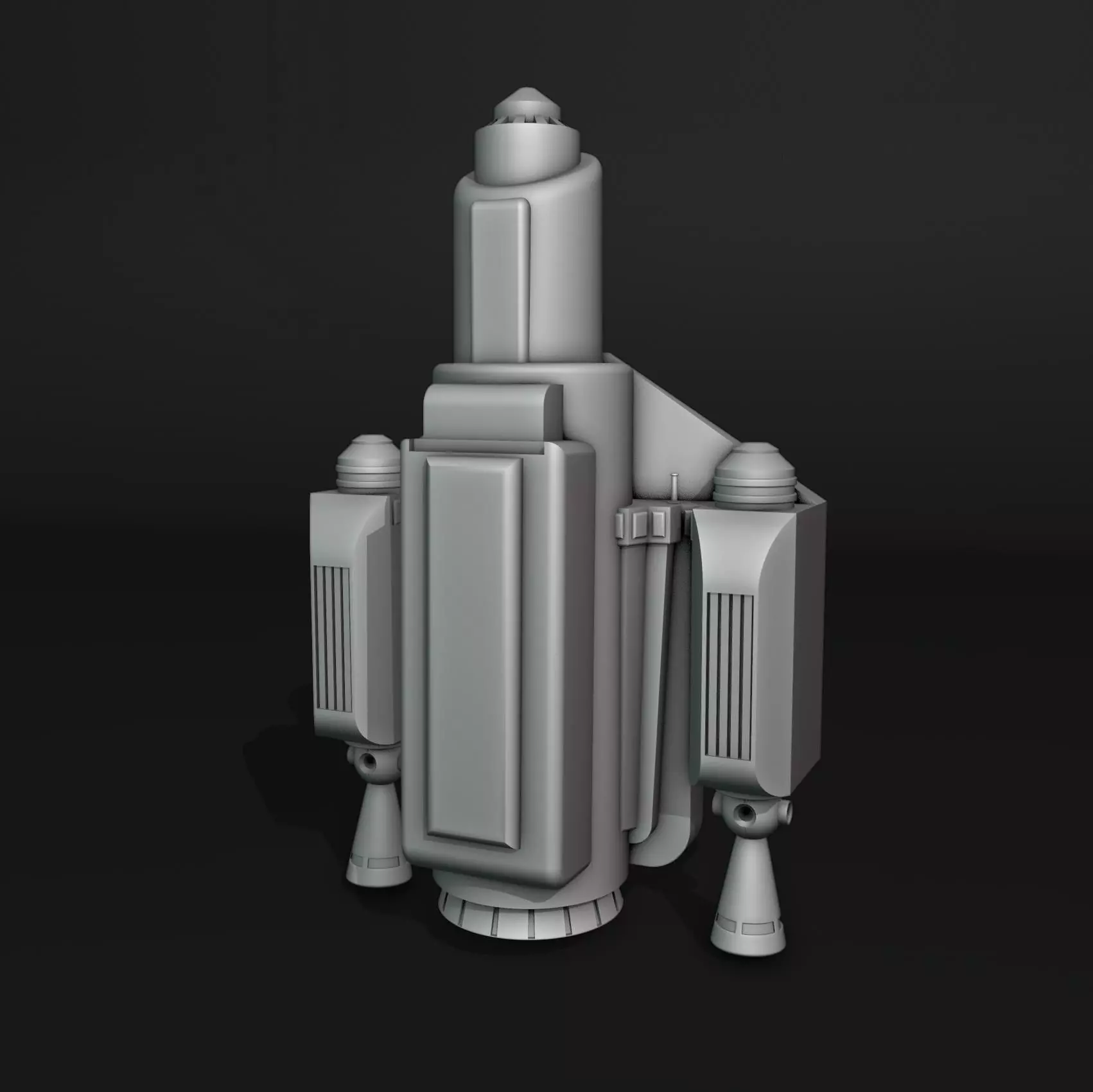 Wearable Mandalorian Jetpack 3D print model_0