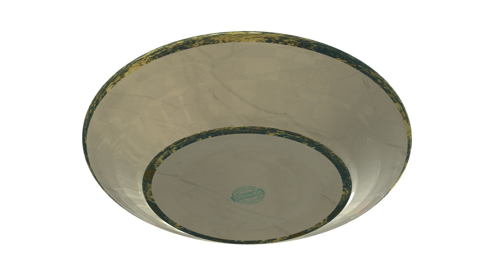 Cup with a ship 3D model_13