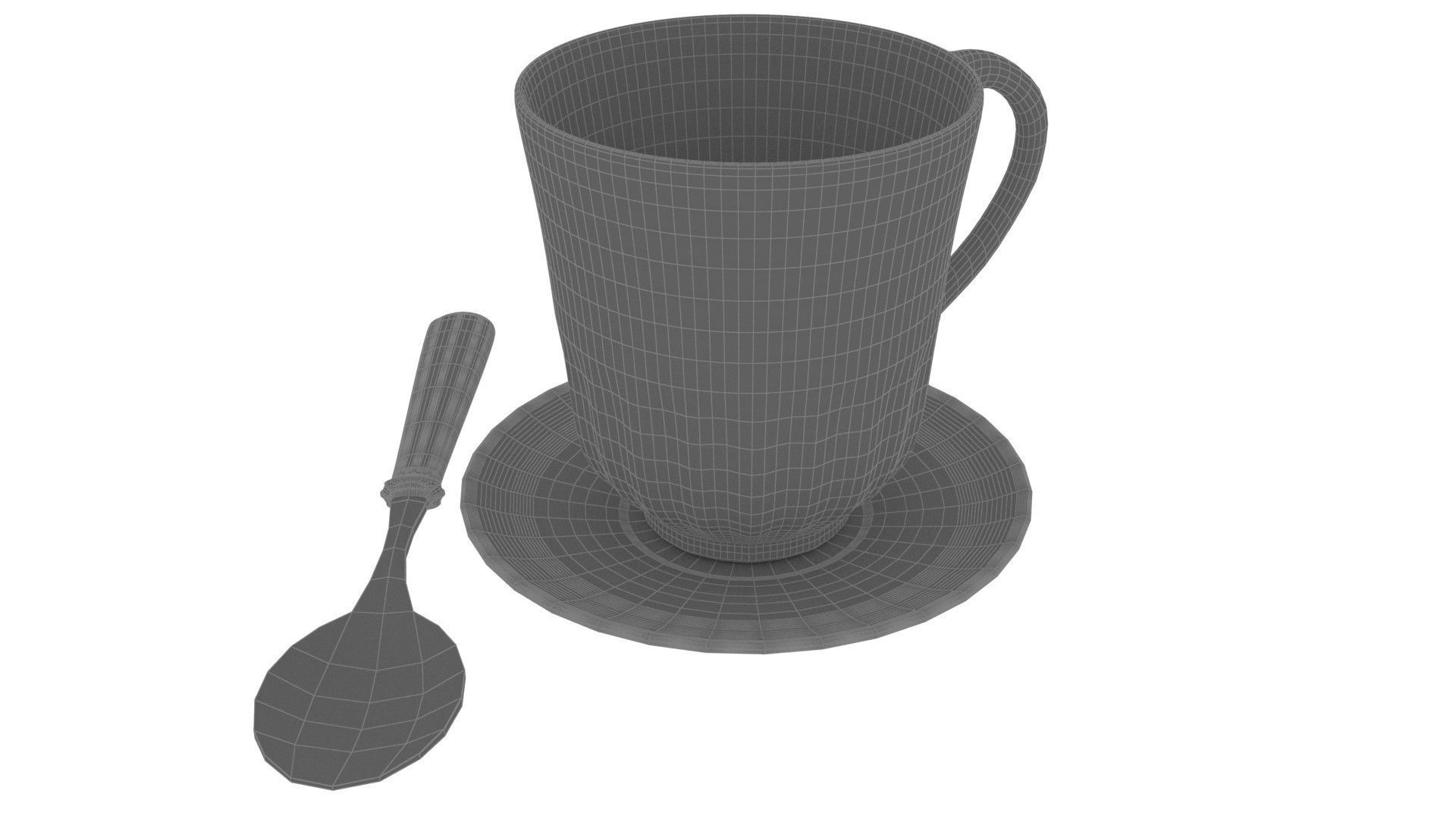 Cup with a ship 3D model_22