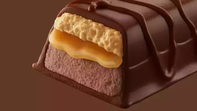 Chocolate Bar with caramel