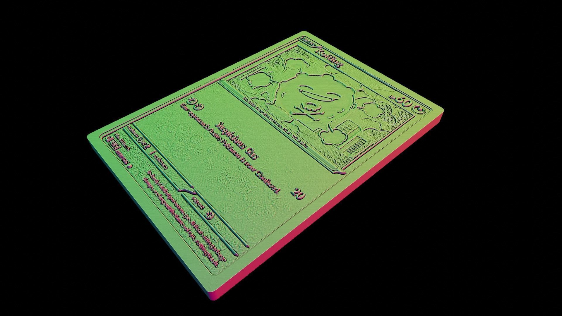 KOFFING POKEMON FIGURE 3D print model_13