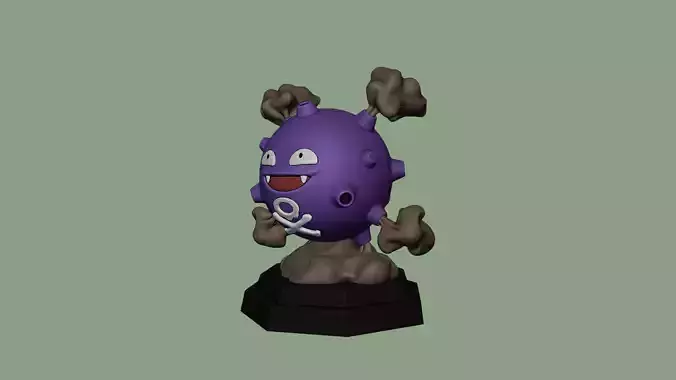 KOFFING POKEMON FIGURE