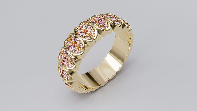 Ring 3D CAD Model 16 3D print model