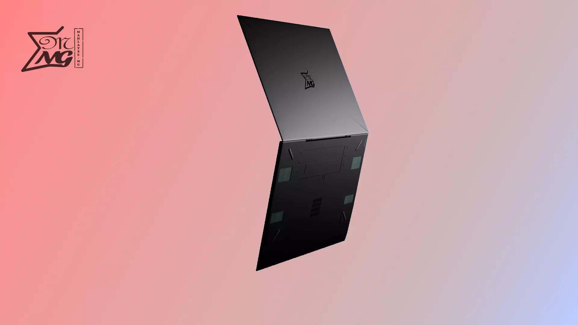Laptop D M1 15 inch 3D model