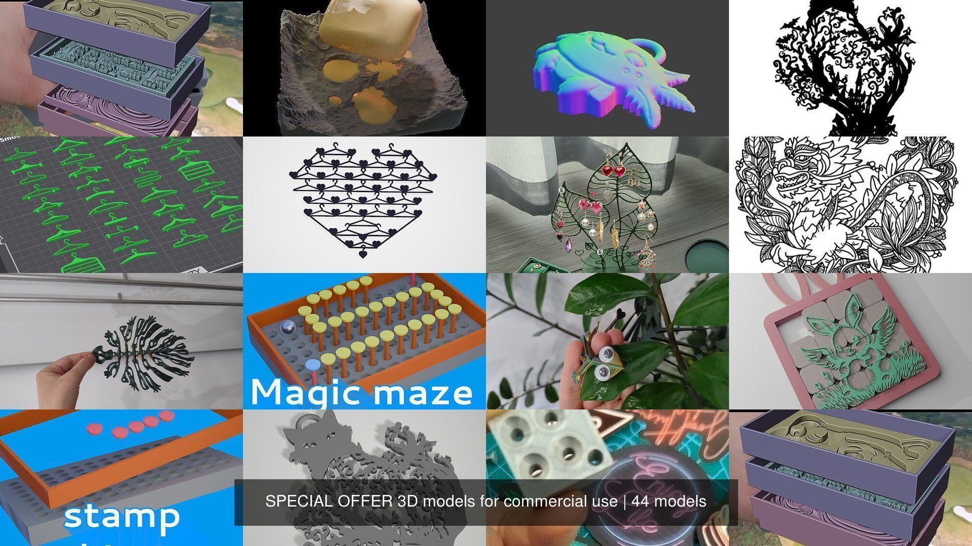 3D Print for Commercial Use BIG SAVE COLLECTION _52