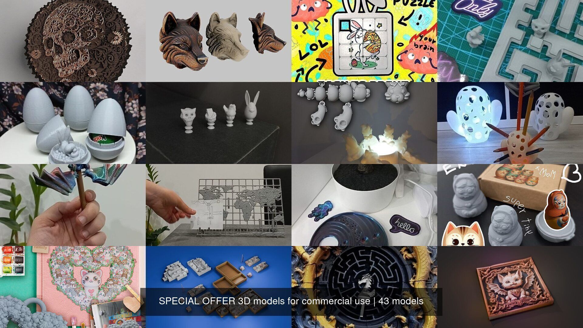 3D Print for Commercial Use BIG SAVE COLLECTION _39