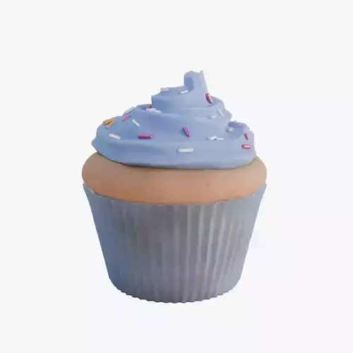 Blue Cupcake