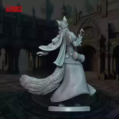 DnD Mini - Tabaxi Bard