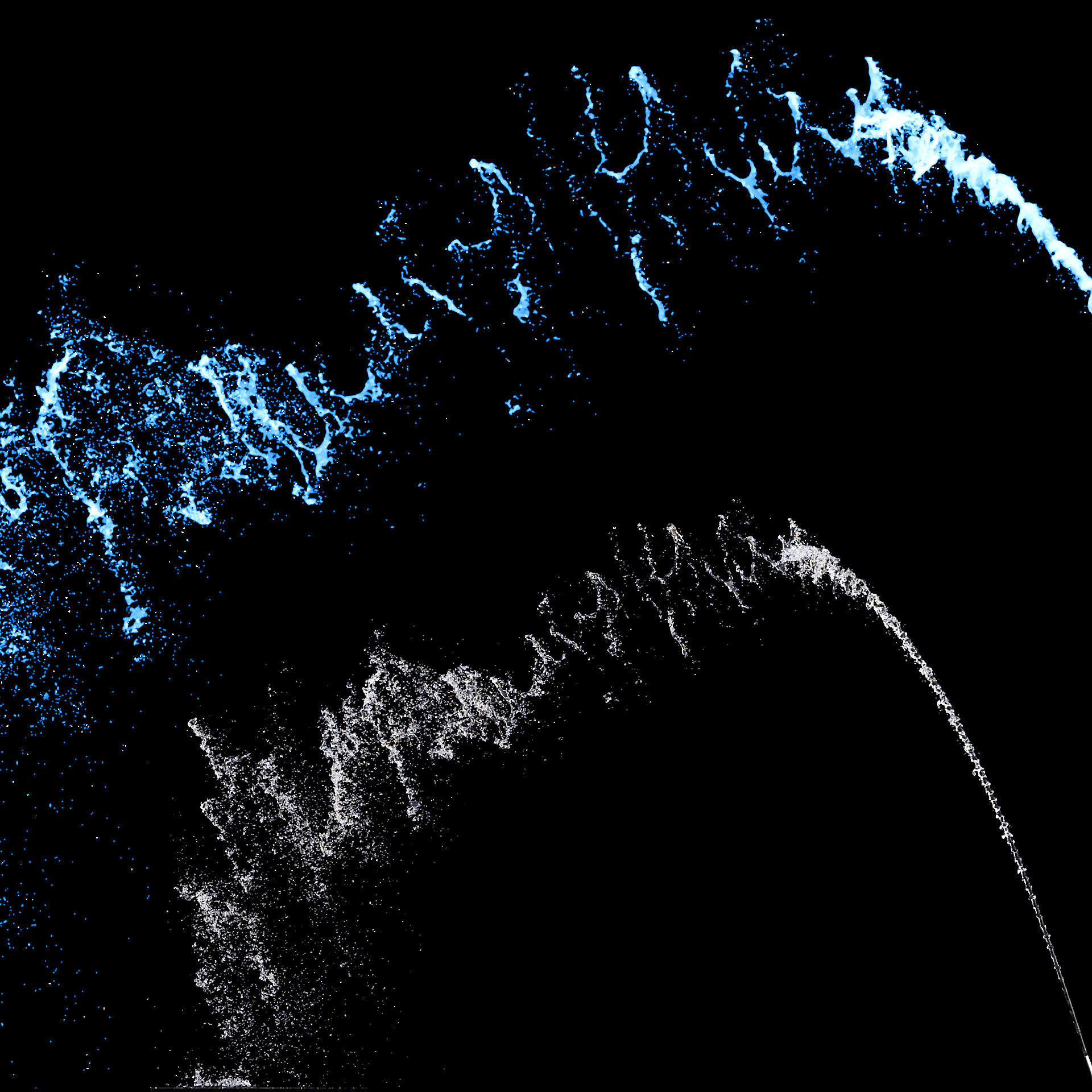 Dancing Fountains 2  3D model_2