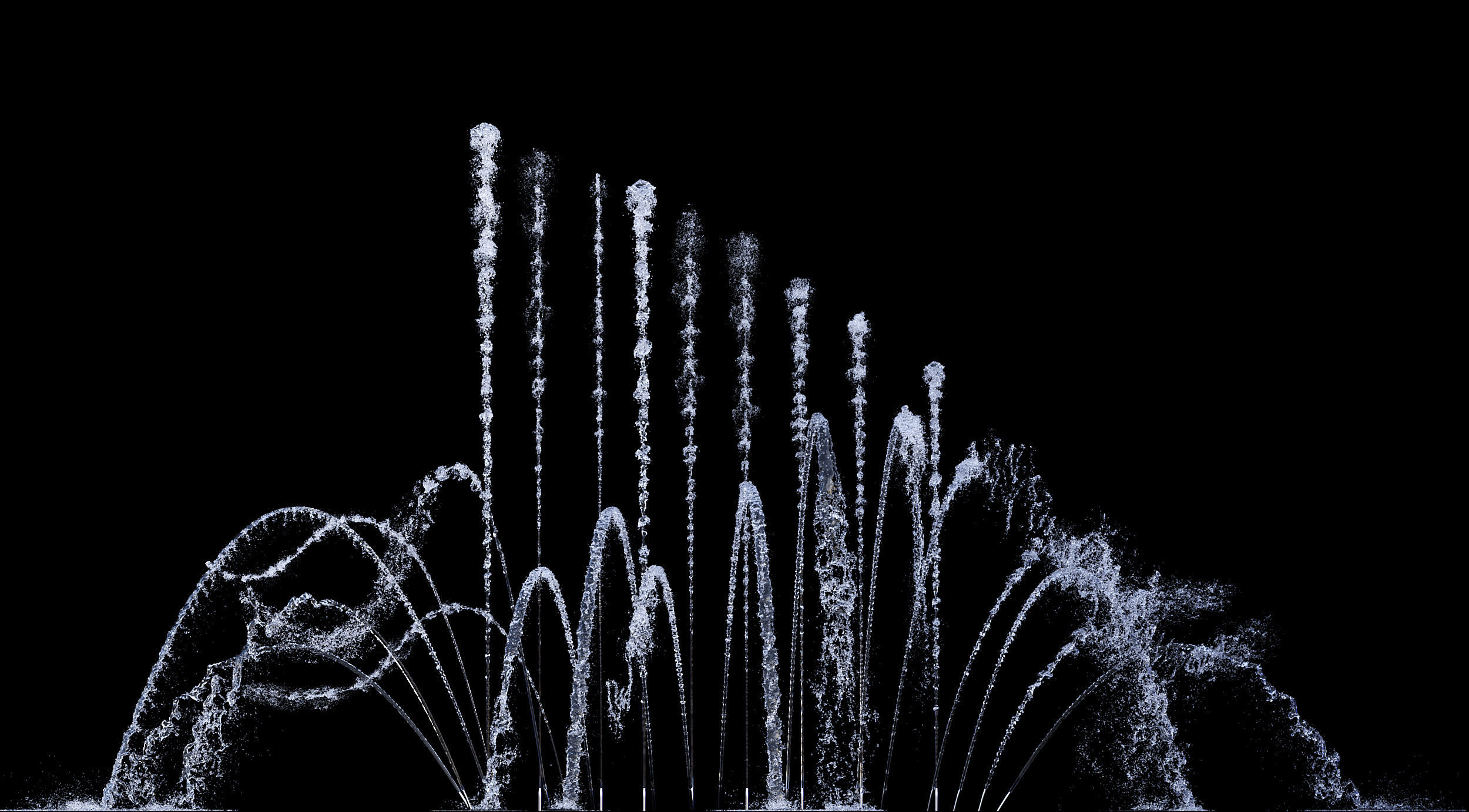 Dancing Fountains 2  3D model_3