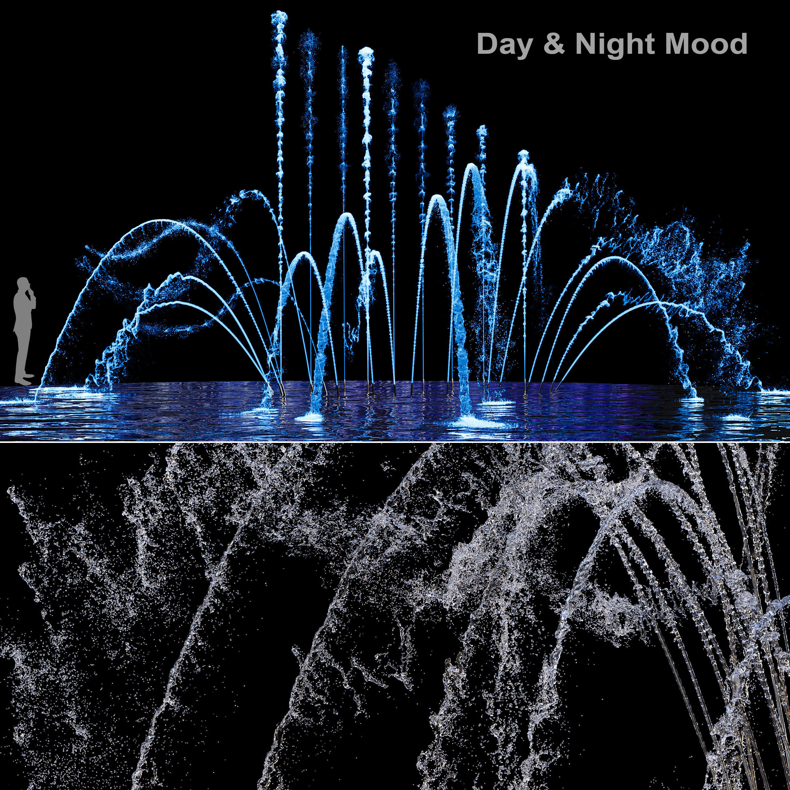 Dancing Fountains 2  3D model_7
