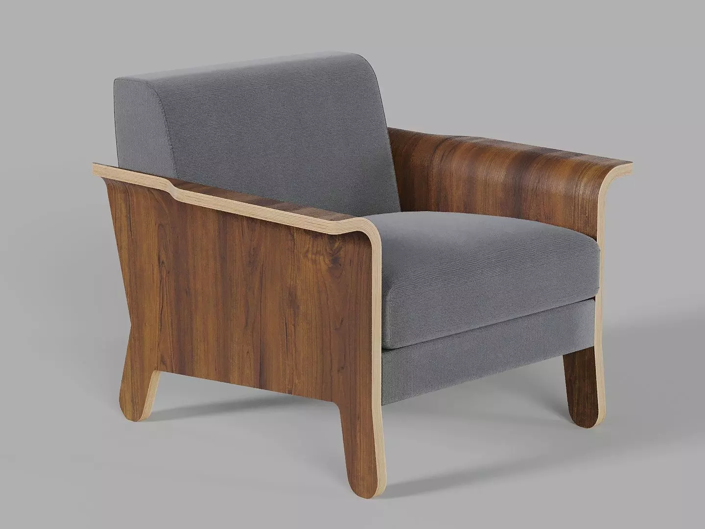 Gus Modern - Lodge Chair 3D model