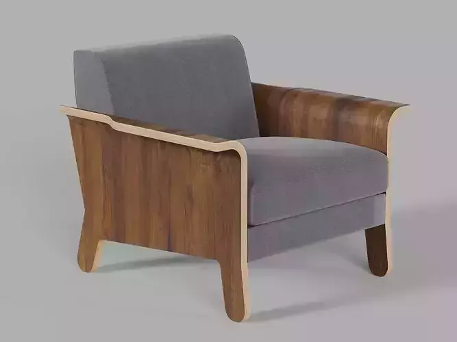 Gus Modern - Lodge Chair 3D model