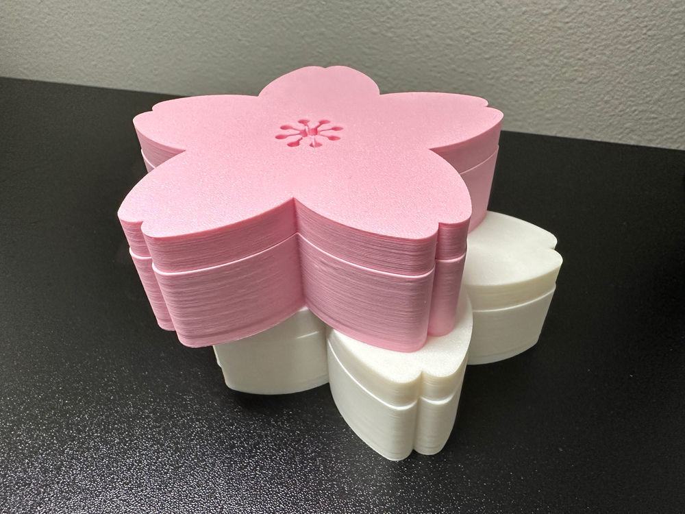 CHERRY BLOSSOM SAKURA JEWELRY BOX 3D print model_1