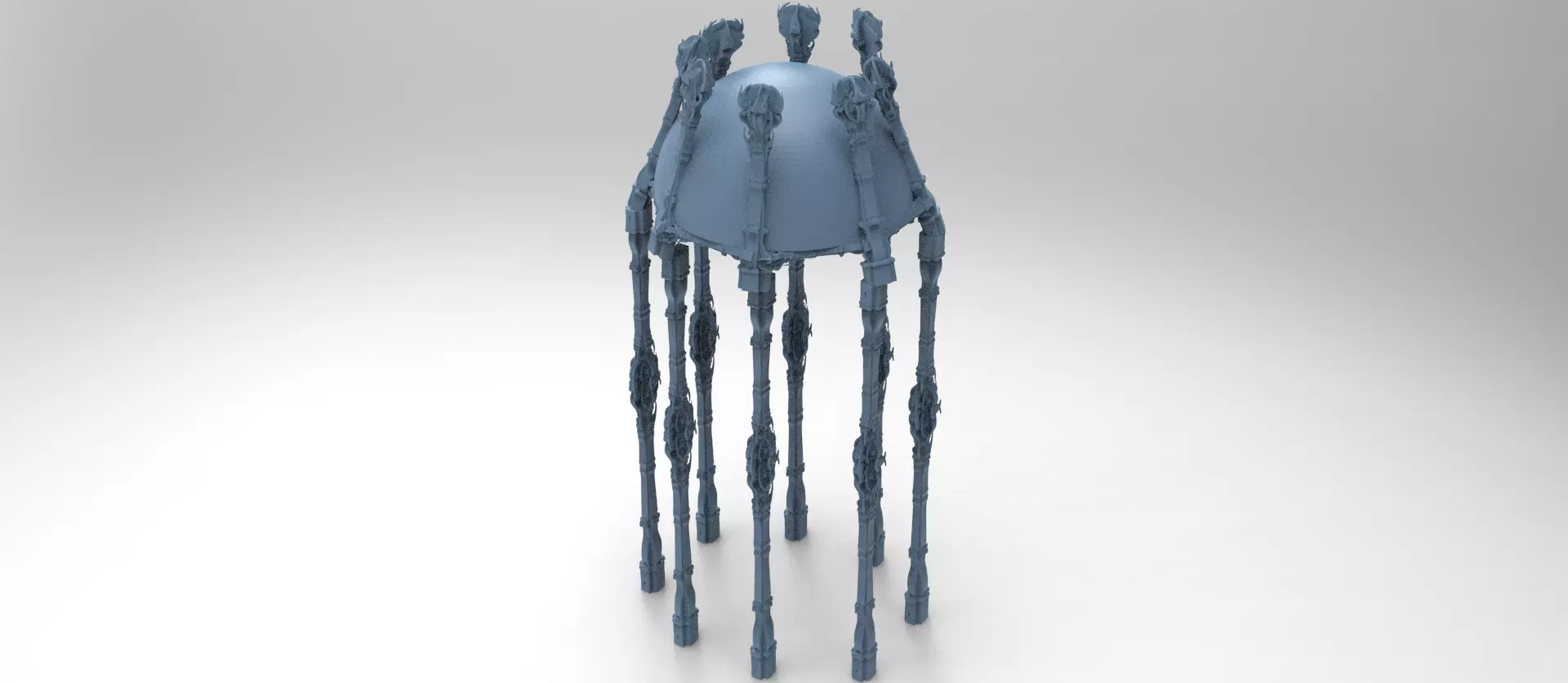 Ancient Crete stone Dome 3D model_0