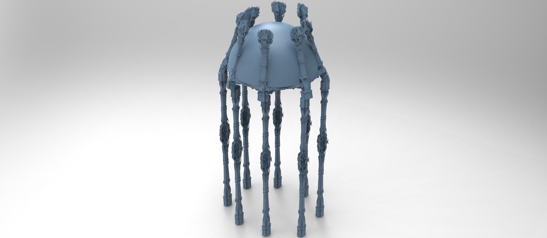 Ancient Crete stone Dome 3D model_1