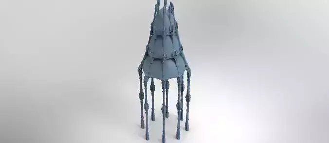 Ancient Crete stone theatre tall